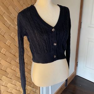 ABERCROMBIE & FITCH CARDIGAN SWEATER
